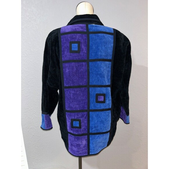 Annikki Karvinen Handmade in Finland Women’s Velvet Cotton Jacket size XS - Picture 4 of 10